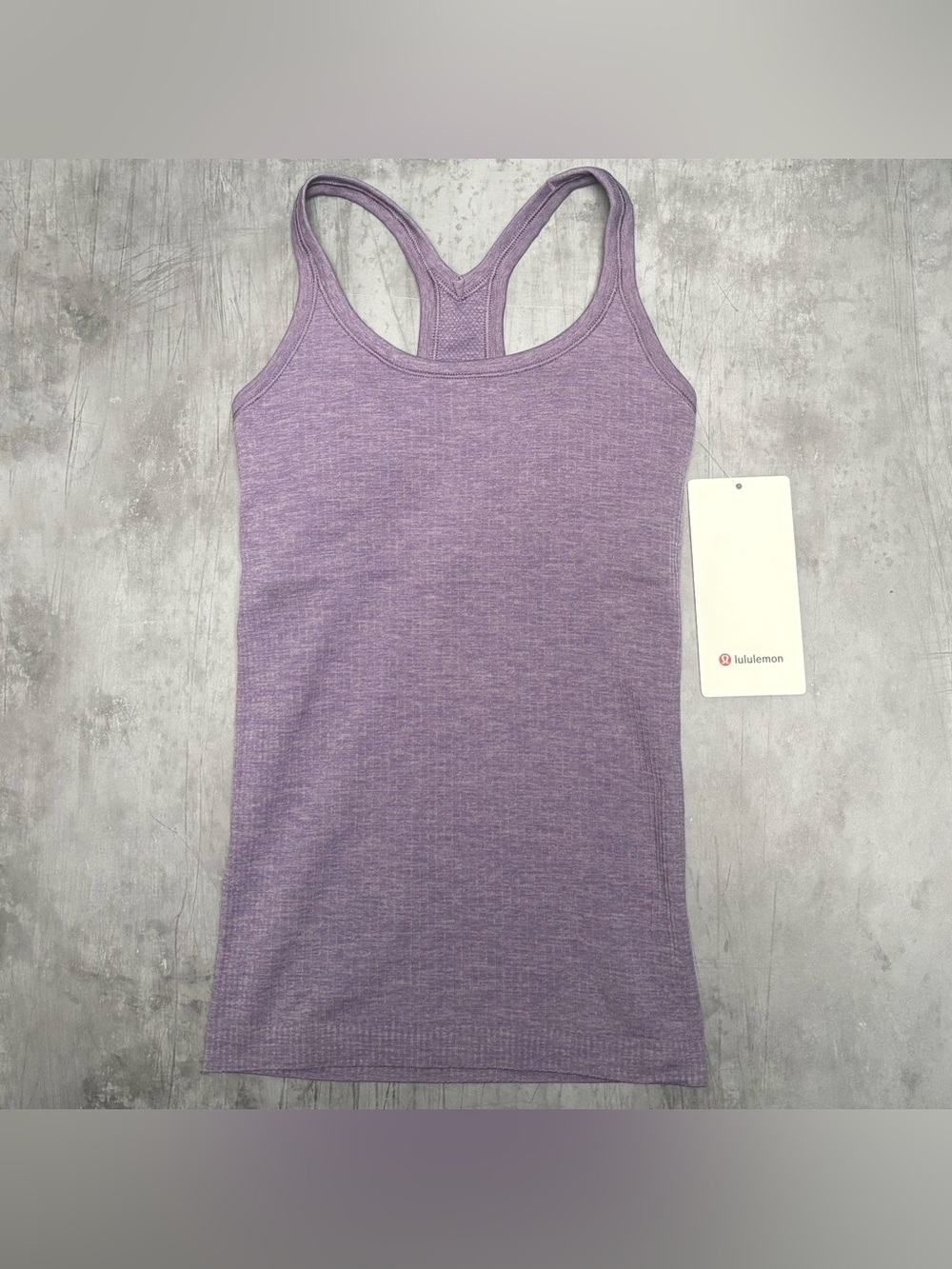 NWT Lululemon Ebb To Street Tank Top In Grape Mist Size 2